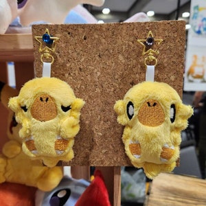 Chocobo bird keychain