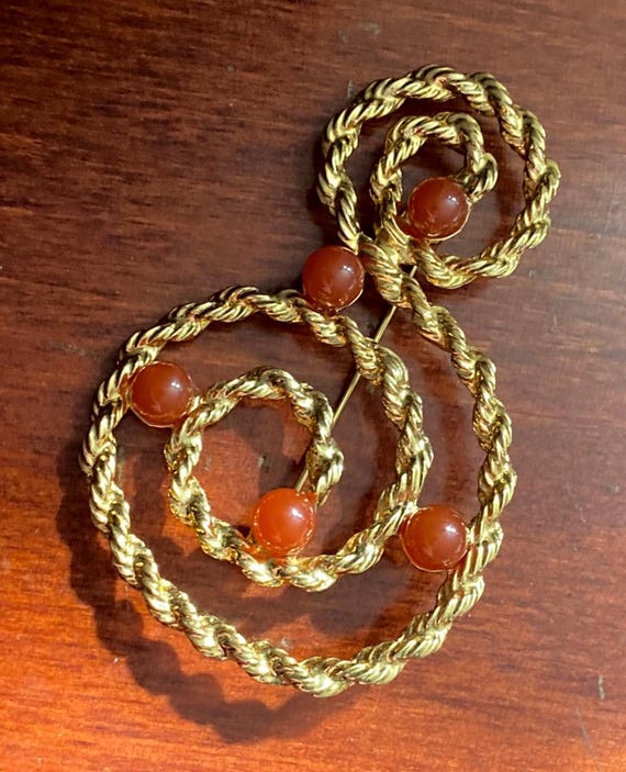 Vintage AVON Costume Jewelry Stylish Brooch Pin With Musical Note Theme Treble Clef Design Etsy