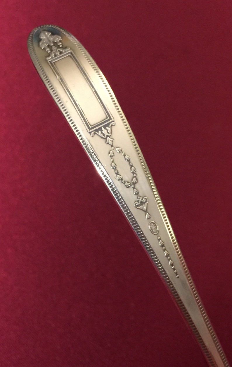 SALE May 2019 GROSVENOR by Community Silver cream and sauce ladle collectible pattern introduced 1921 Oneida brand