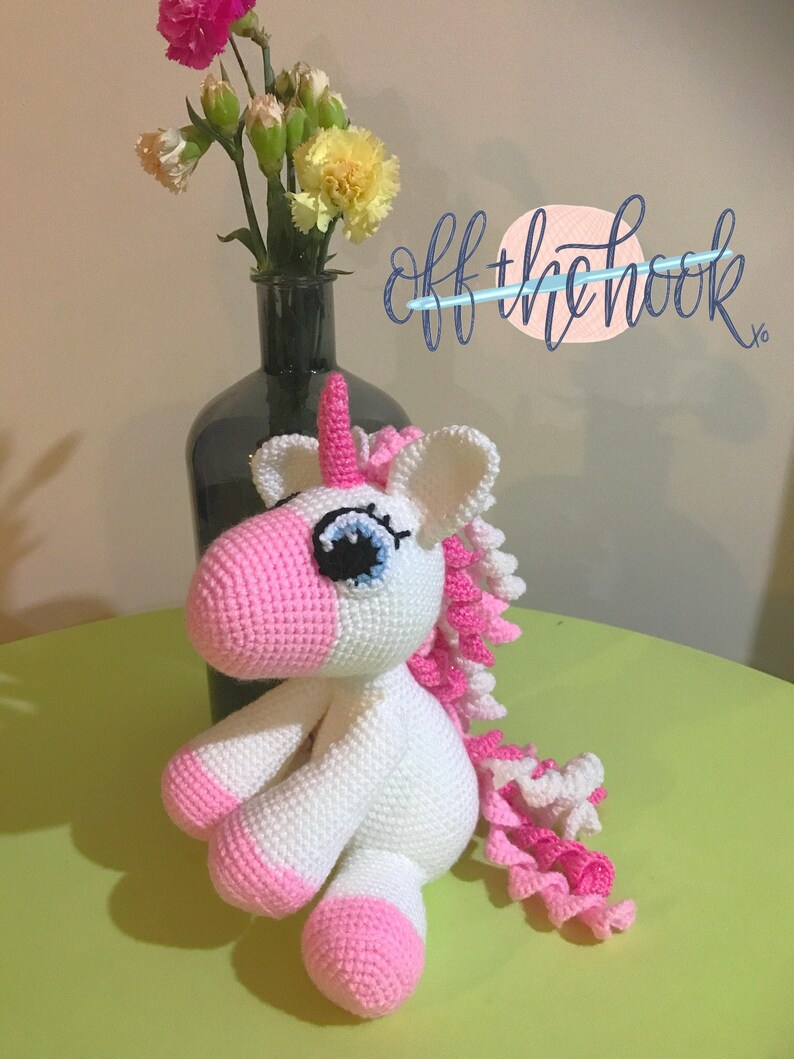 MADE TO ORDER Sophia the Unicorn Handmade Crochet Etsy Ireland