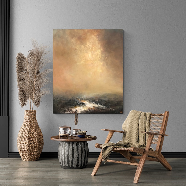 Extra Large Wall Art Oversized Vertical, Living Room Wall Decor, Large