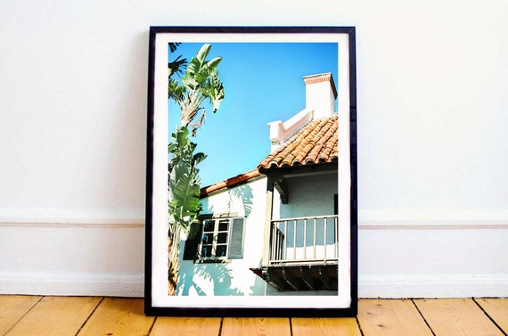 Beach House Print Digital Download San Diego Wall Art Print Coastal Print Modern Minimalist Contemporary Digital Photography