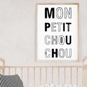 Mon Petit Chou Signed 8x10 Print With Border Etsy