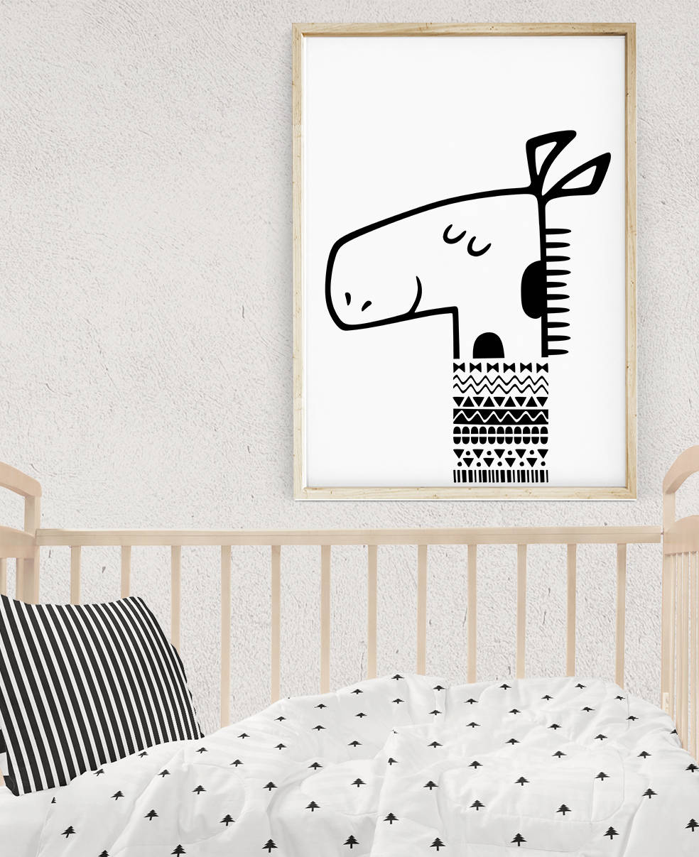 scandi nursery decor