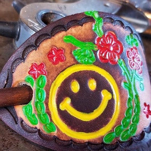 Handcrafted Leather Barrette