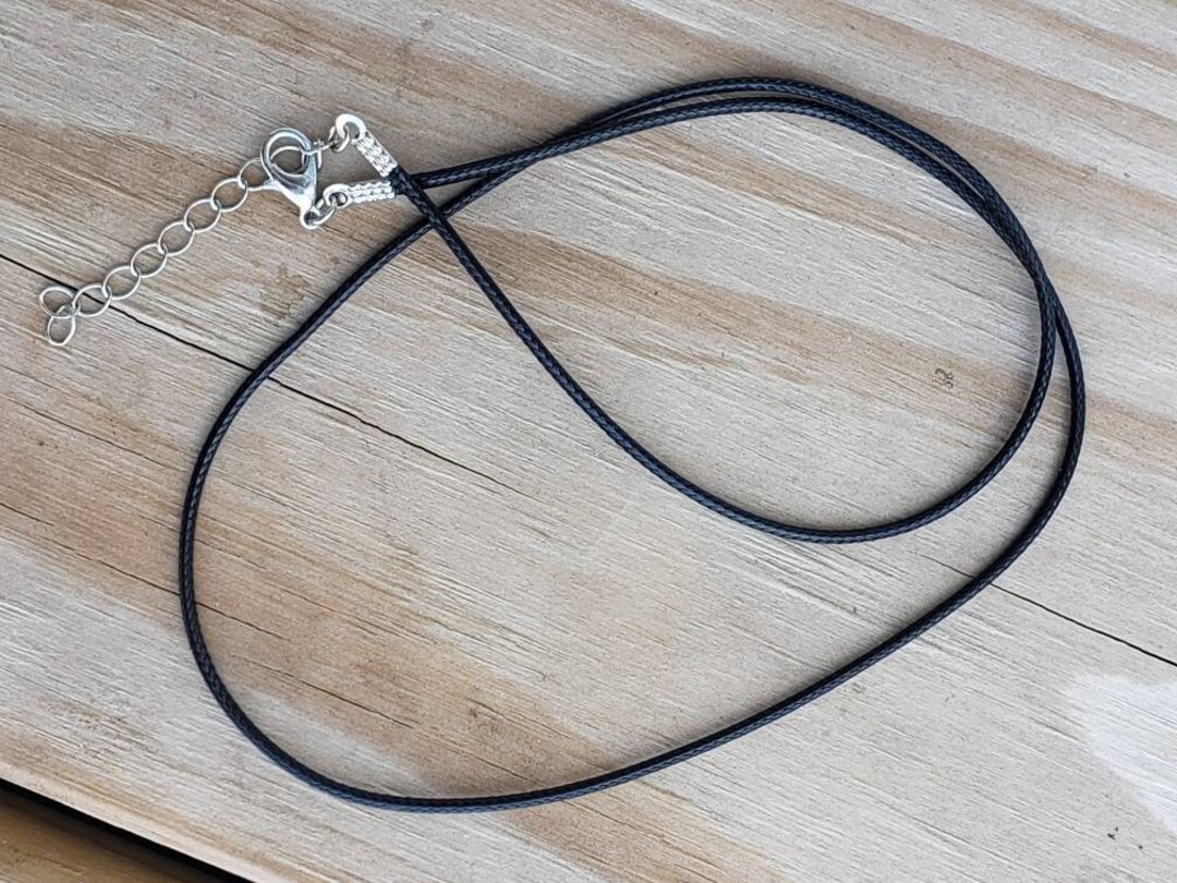 20pcs/lot Black Leather Cord Necklace,20inch