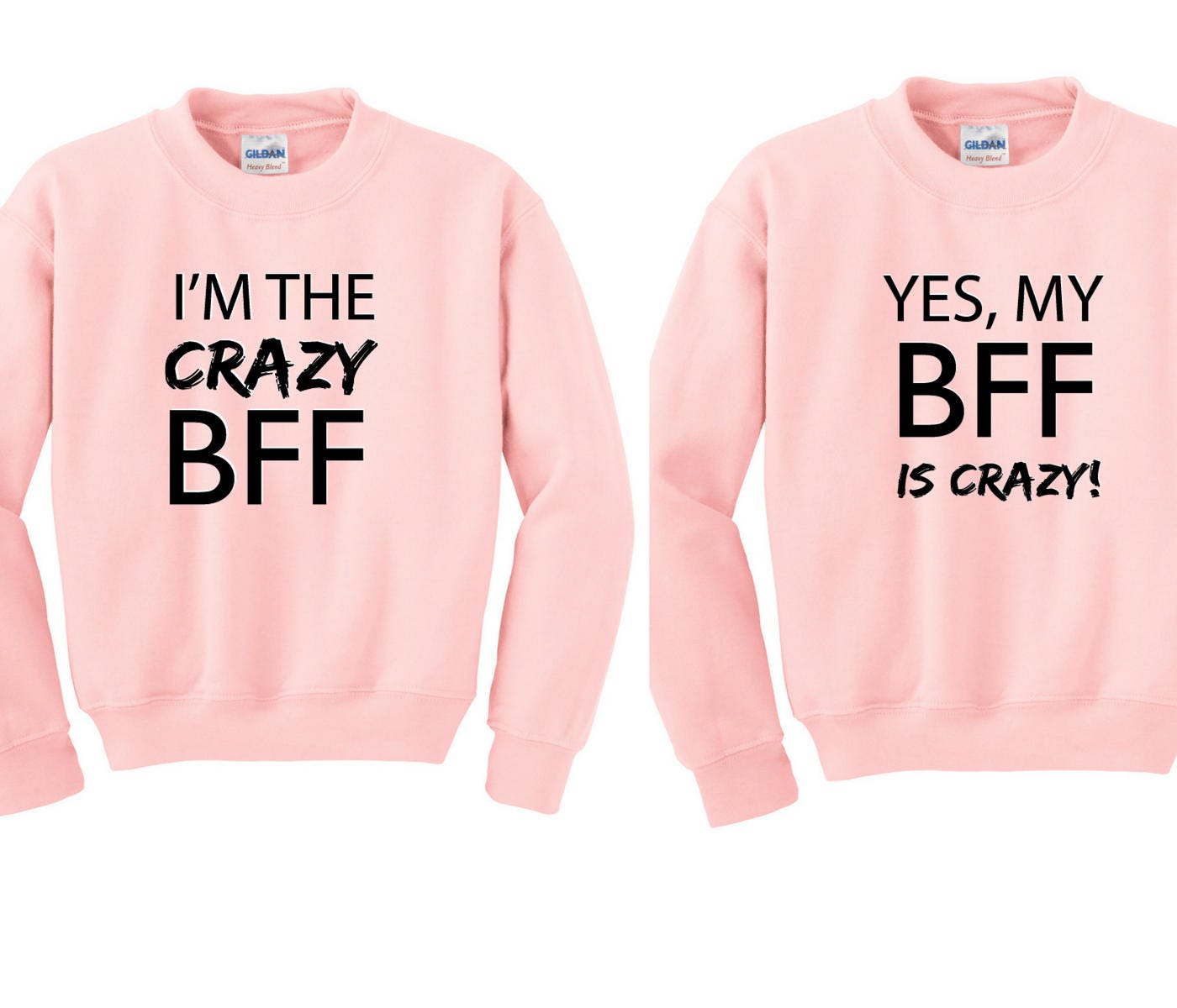 Best friend sweater best friend pullover BFF jumper Bff Etsy