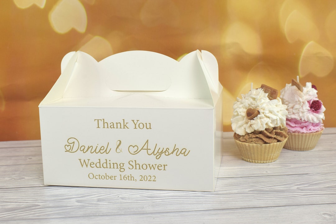Wedding Cake Boxes for Guests White Boxes, Cake Box, Wedding Favor Box, Wedding Cake Box