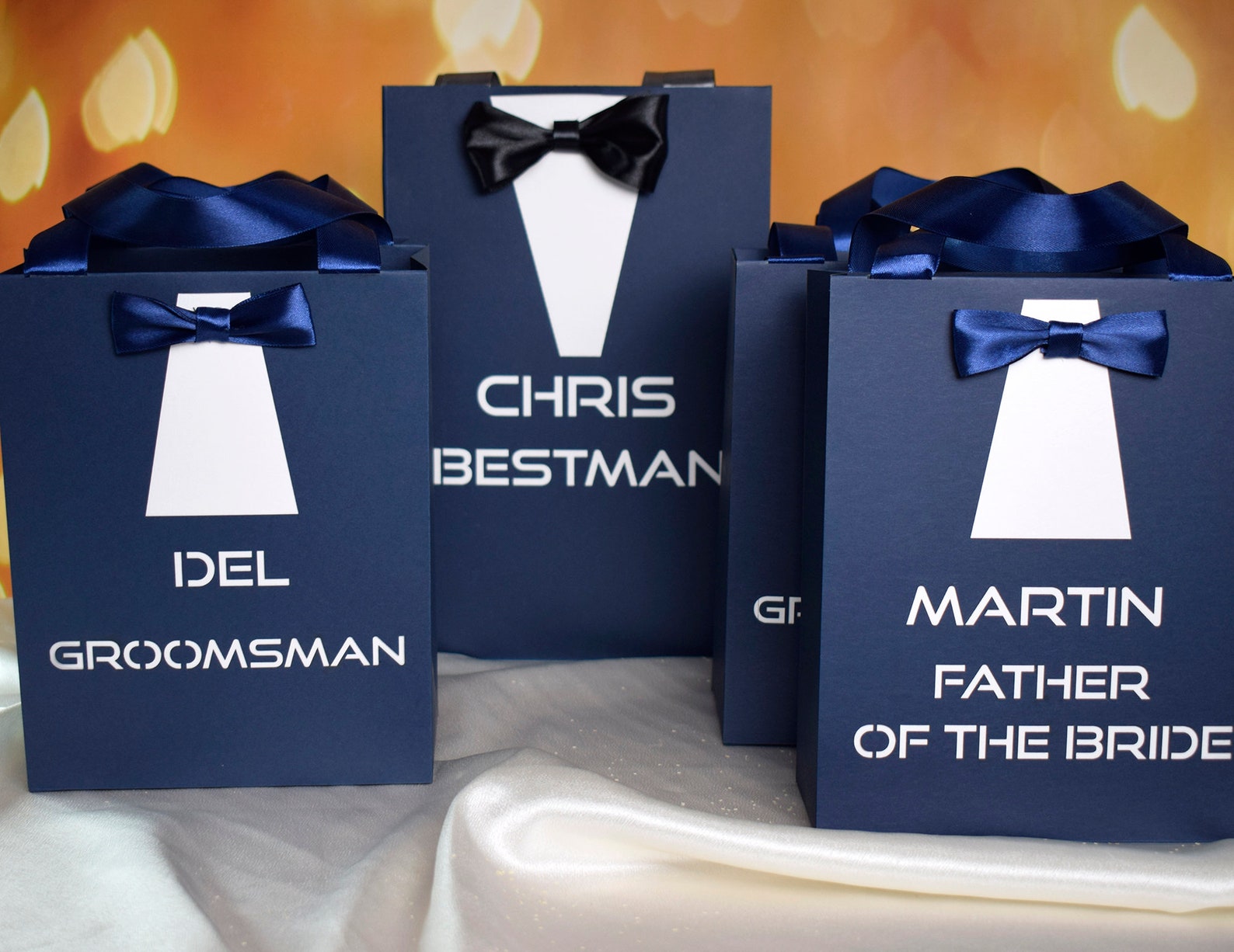Groomsmen Gift Bags Best Man Gift Bags Bachelor Party Gift Etsy