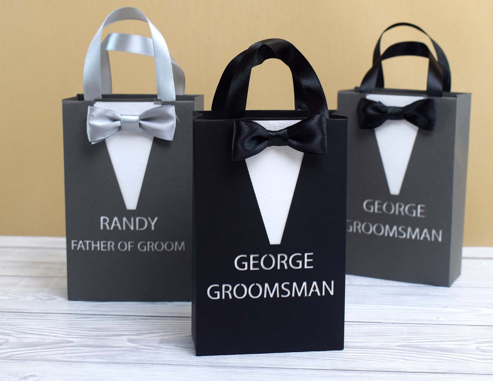 Groomsmen Gift Bags Best Man Gift Bags Bachelor Party Gift Etsy