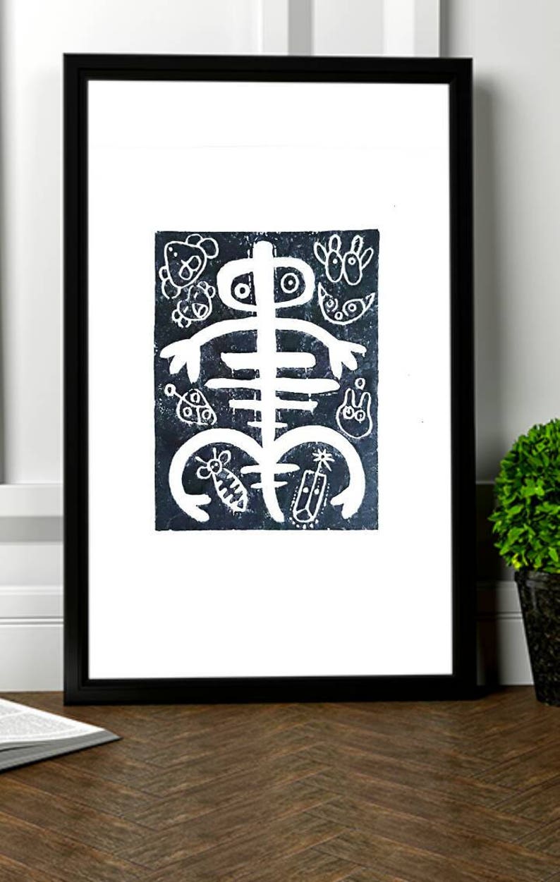 Taino Puerto Rico Wall Art Boricua Painting Puerto Rican Etsy