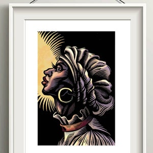 Afro Boricua Bomba y Plena Home Decor Puerto Rico Wall Art