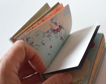 The Notebook as a Journey (Old Atlas, GF Smith Paper)