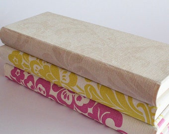 Tall, slim sketchbooks, handmade