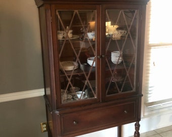 Antique China Cabinet Etsy