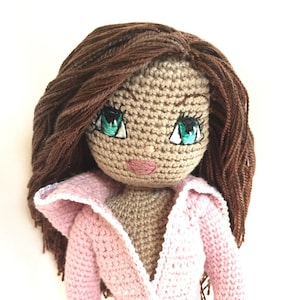 Crochet Kate&#39;s Hoodie / Jacket / Shirt PDF download file