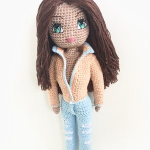 Crochet Doll Body Pattern:  KATE