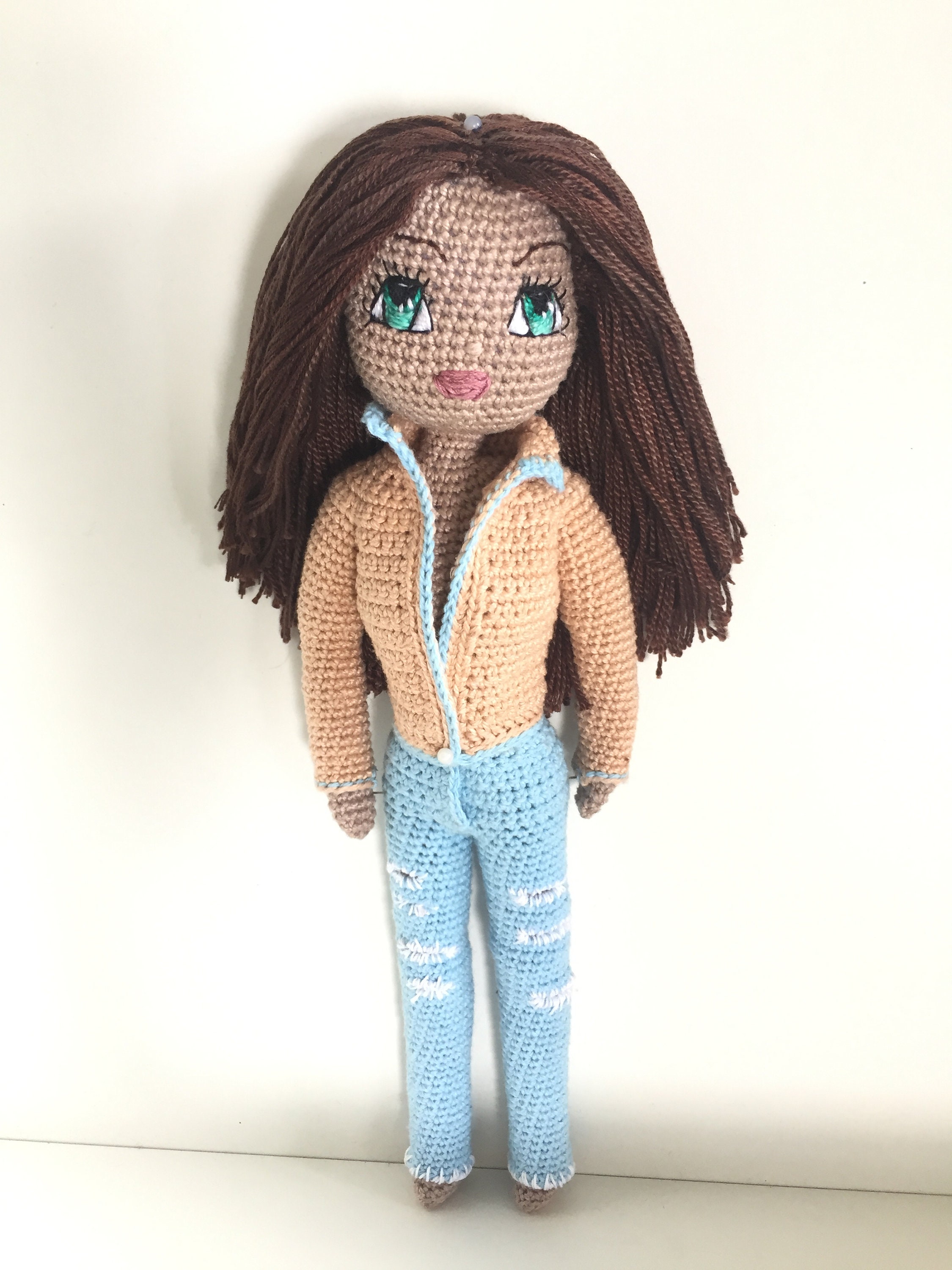 How to Make Crochet Doll Shorts and Pants - Free Crochet Pattern