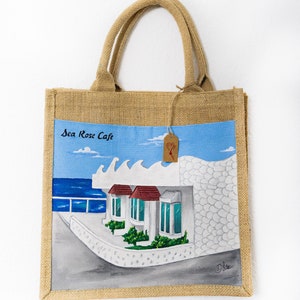 Personalised Jute Bags with inner laminated