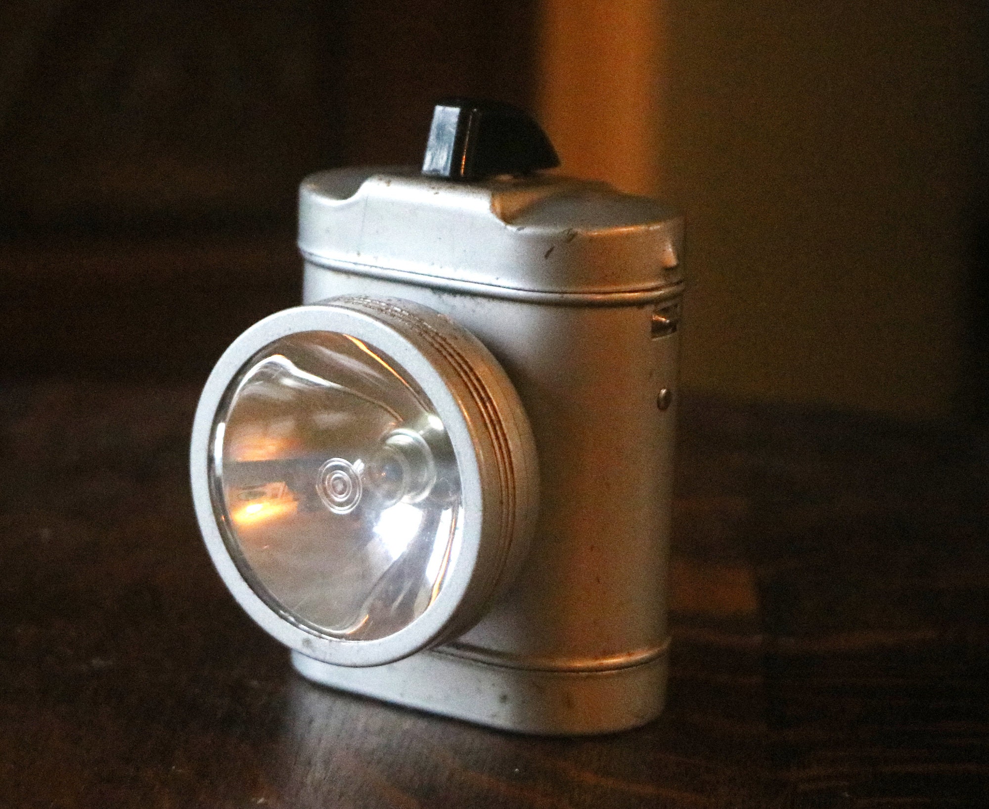 Vintage Ever Ready Bicycle Lamp; 1970s; Vintage Bike Lamp; Front