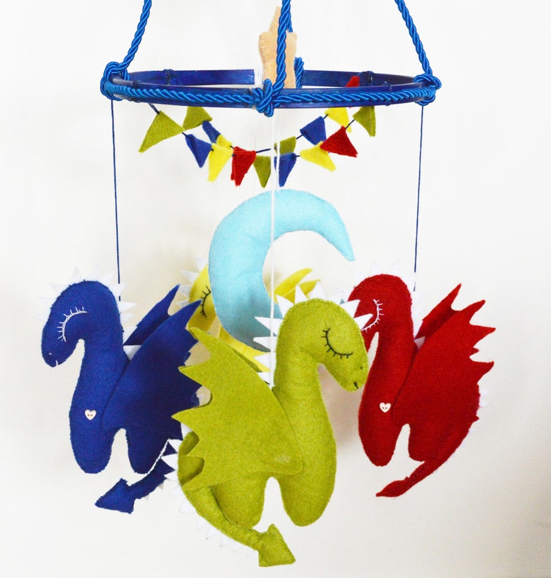Baby Mobile Dragons Mother Of Boy Image 0