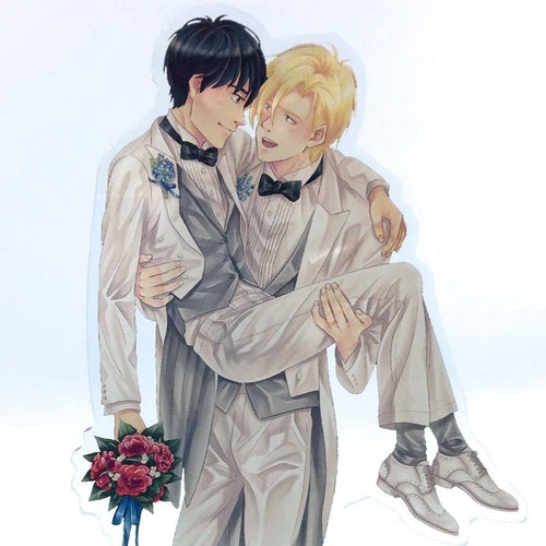 Banana Fish 3 Double Sided Acrylic Keychain Etsy