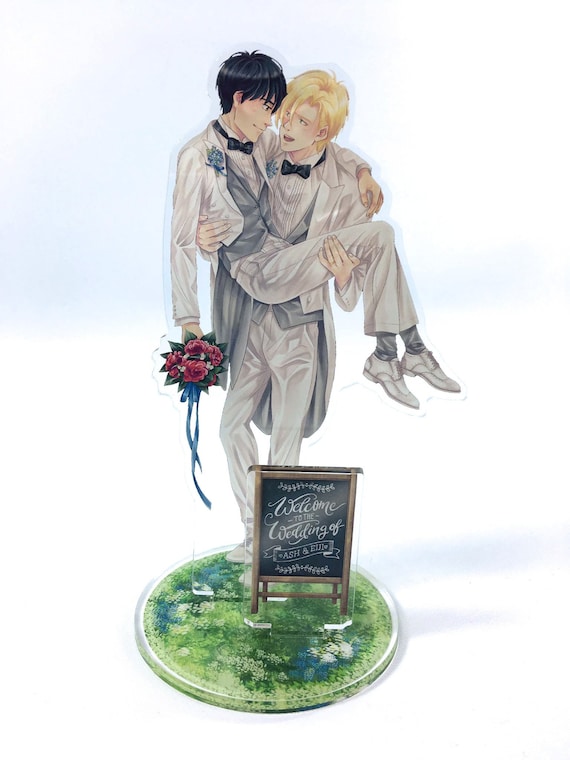 Banana Fish Ash X Eiji Yaoi Bl Wedding Acrylic Standee Etsy