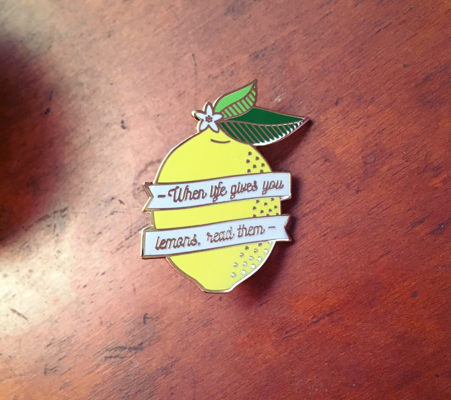 Lemon Fanfic Fandom Hard Enamel Pin Etsy