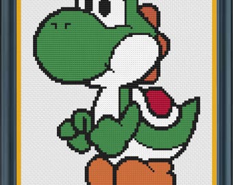 yoshi様　⭕️3月5日まで Yoshi's Cookie Cross Stitch Pattern - Etsy
