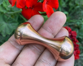 Rodillo de cobre duro para los nudillos, juguete de habilidad, juguete antiestrés