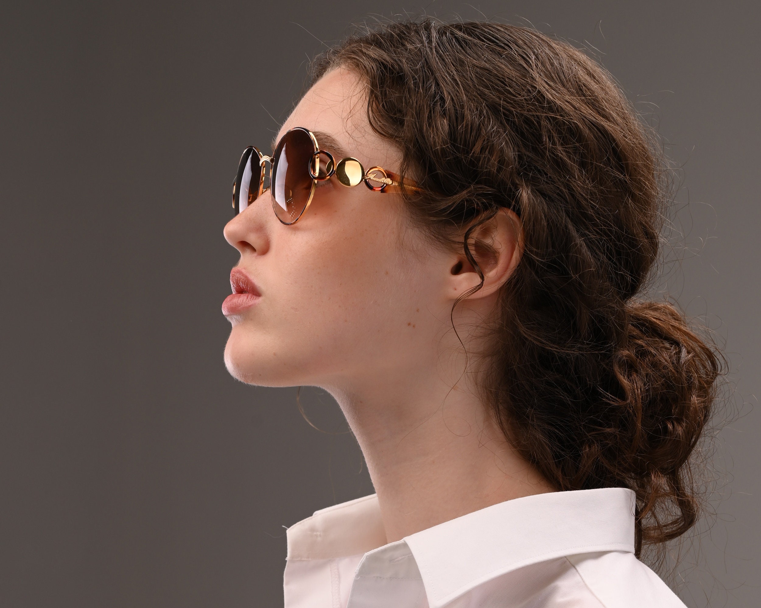 Oversized vintage sunglasses by Anabella, Italy Annabella - Mod A 136 C1 Vintage 80s Sunglasses – Ed & Sarna  main image 4