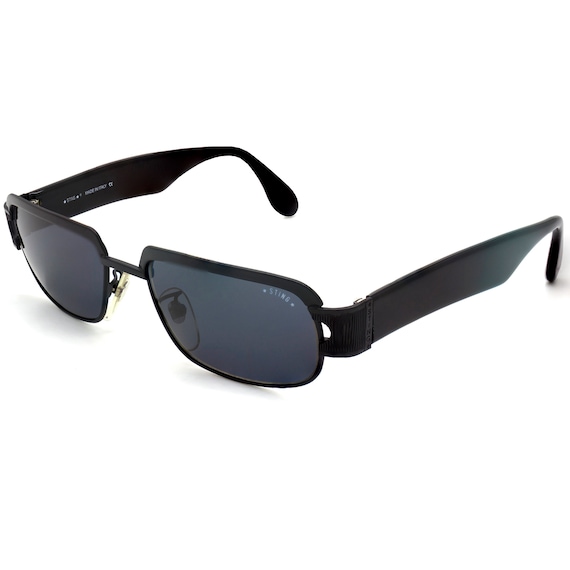 Sting Vintage Sunglasses, Made in Italy. Rectangular  display picture 1