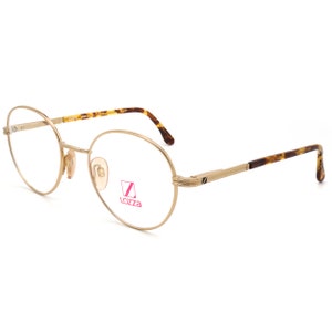 Round vintage eyeglasses by Lozza, made in Italy in the 1980s