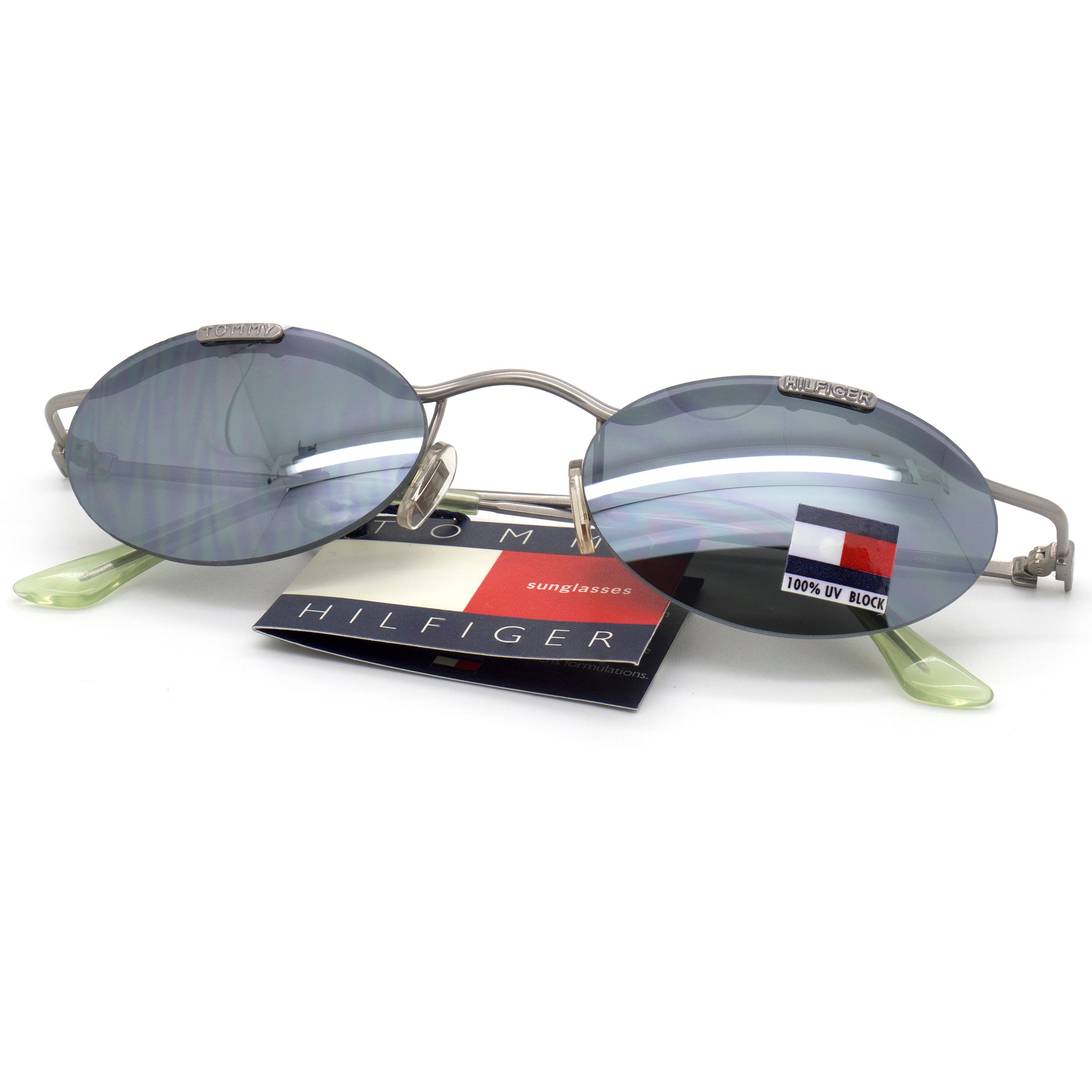 Vintage Tommy Hilfiger sunglasses Vintage Tommy Hilfiger Sunglasses Gold Tone Frame Mirror  main image 3