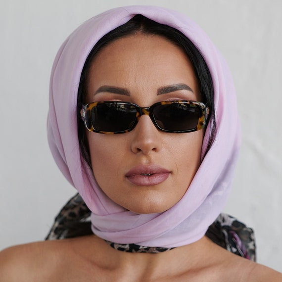 Von Furstenberg rectangular vintage sunglasses, m… - image 9