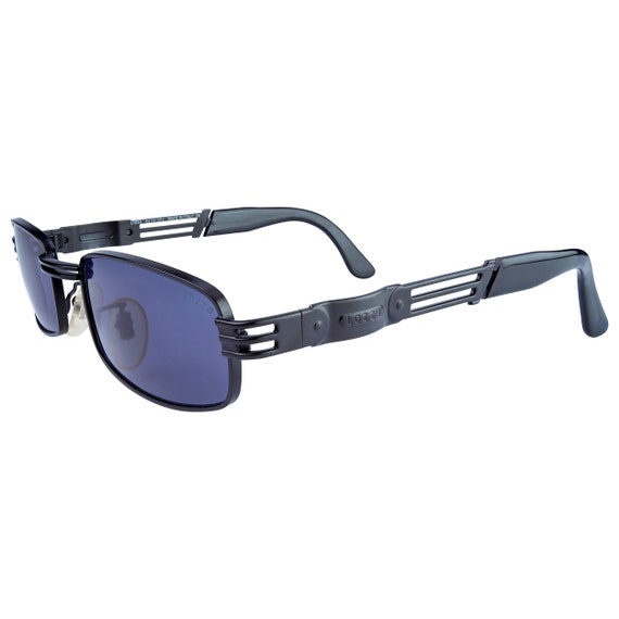 Rectangular vintage sunglasses 80s, by Lozza. Mad… - image 3
