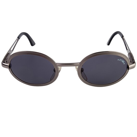 Sting small round vintage sunglasses, made in Ita… - image 2