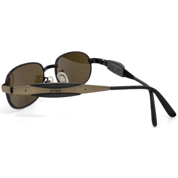 Sting rectangular vintage sunglasses spring hinges - image 3