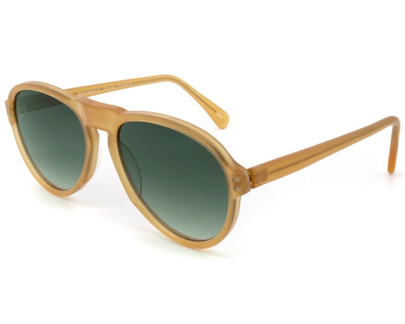 Bourgeois honey aviator sunglasses, made in France - image 1