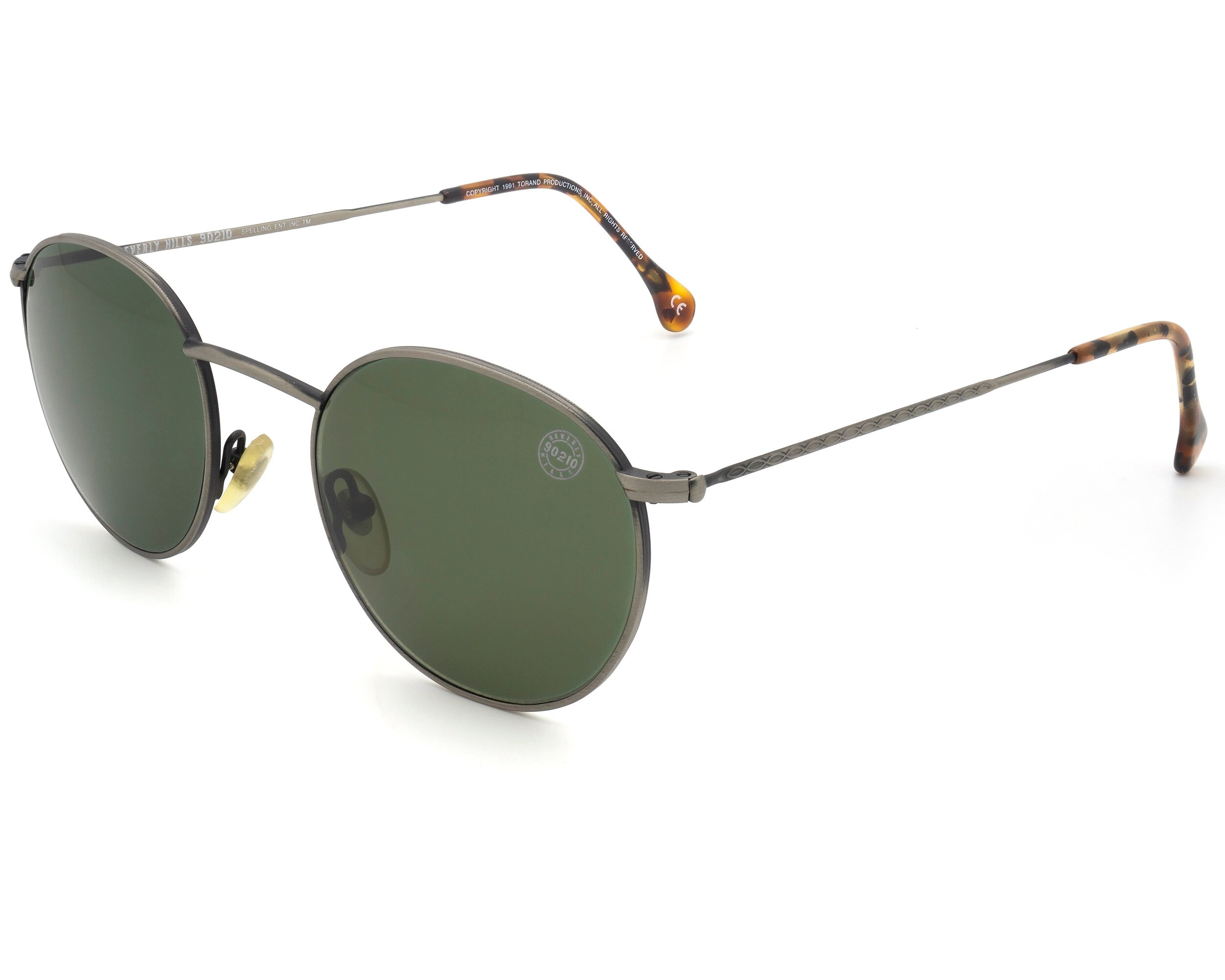 Brandon Beverly Hills 90210 round vintage sunglasses 90s, Italy
