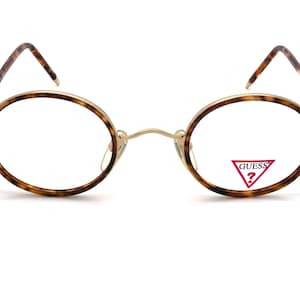Guess steampunk round glasses frame