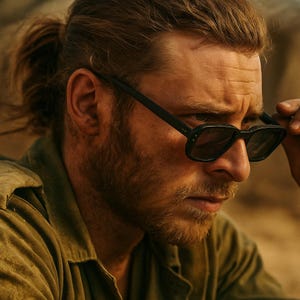 Gafas de sol originales del ejército estadounidense de los años 70 con lentes polarizadas / Gafas de sol cuadradas para hombre y mujer imagen 9