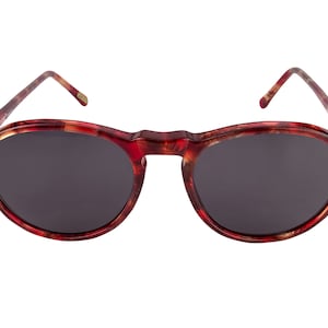 Gianni Versace sunglasses 80s, made in Italy. Vintage round sunglasses / Vintage prescription sunglasses / 80s Vintage versace glasses