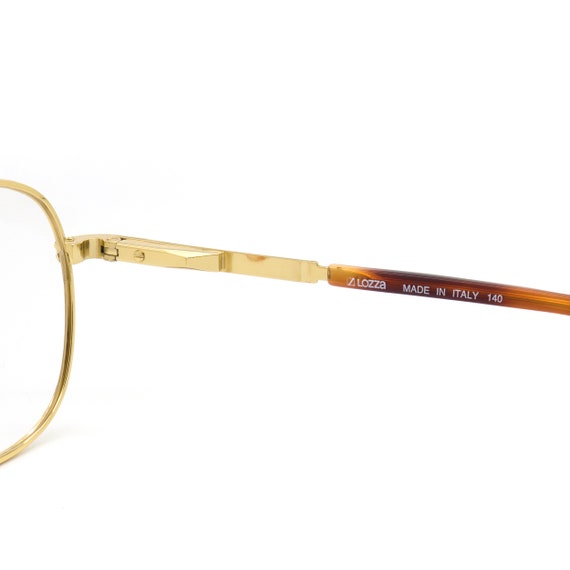 Lozza round vintage eyeglasses, made in Italy in … - image 3