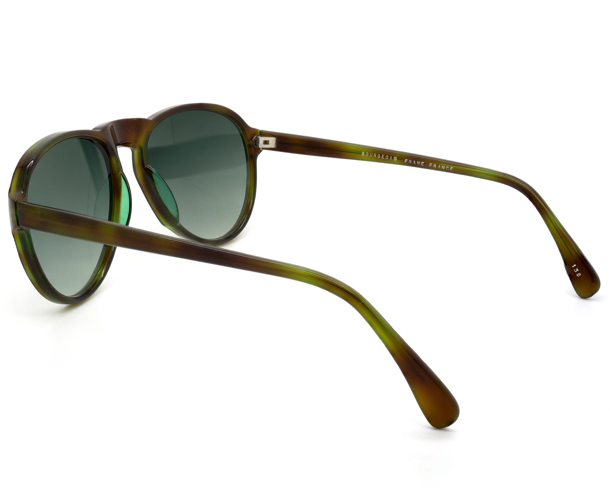 Bourgeois Aviator Sunglasses, Made in France - Etsy display picture 2