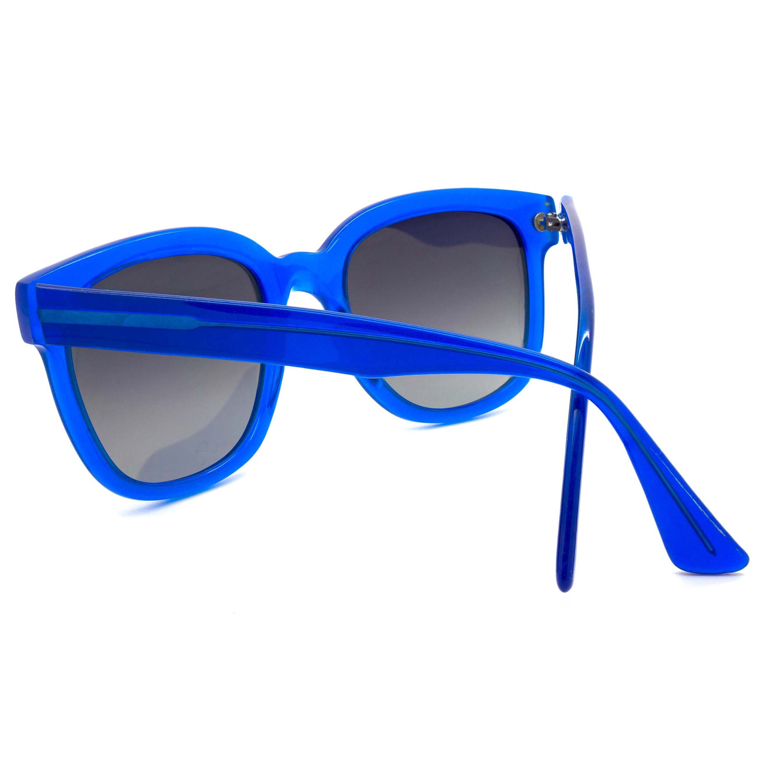 VOGART Cobalt Blue Sunglasses 1910s Cobalt Blue Tinted Glasses – Witchy Vintage main image 4