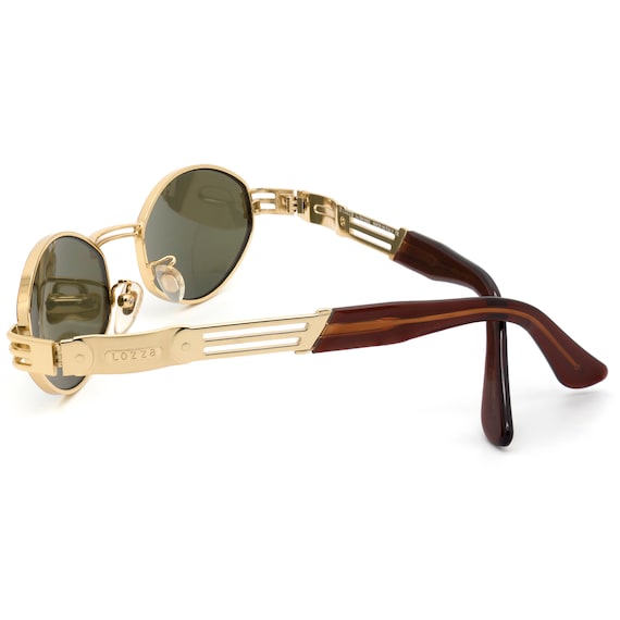 Vintage sunglasses by Lozza, made in Italy. Gold … - image 3