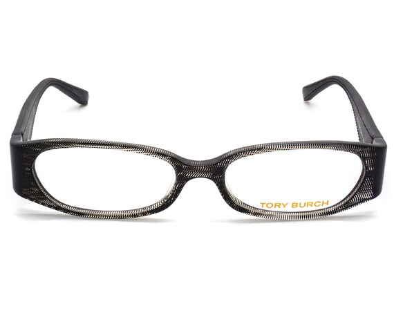 Tory Burch black leather vintage eyeglasses - image 2