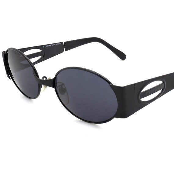 Von Furstenberg Vintage Sunglasses: 80s Black Steampu… - Gem display picture 2