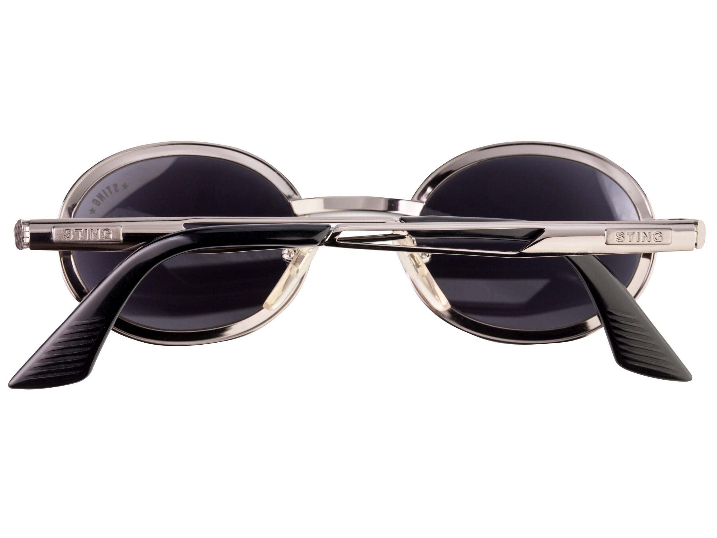 Vintage Sting Sunglasses: 1990s Italian Round Sunglasses  display picture 3